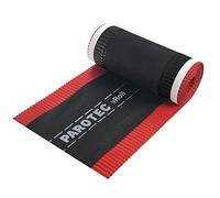 Closoir de faîtage, rouleau de faîtage, rouleau d'aération de faîtage, Bande de faîtage, 320 mm x 5 mètres courants (RAL 3011 - merisier).