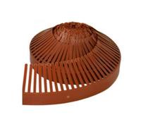 Closoir peigne 65 mm B.W.K. - 1 m - brun - 62010070