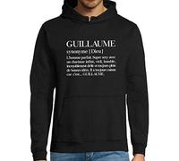 Closset Guillaume | Définition Objective | Sweat à Capuche Homme Personnalisé Prénom Humour L