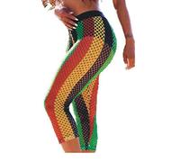 Clossy London Robe rasta stretch rayée pour femme 100% coton égyptien- - XX-Large