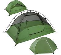 Clostnature Tente de Camping 2 Personnes - Tente Trekking 2 Places Dôme Légère 3-4 Saisons, Imperméable et Bien Aérée, Facile à Monter pour Randonnée, Pique-Nique, Outdoor