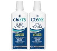 Closys Mouthwsh Sans Saveur Originale, Sans Alcool, 32 Once (Paquet De 2)