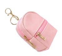 CLOTHBAG Petit sac à dos porte-clés sac de rangement cosmétique pour femmes support rouge à lèvres organisateur de maquillage de voyage élégant, Couleur 1, Size 2.43x1.77x3.86inch