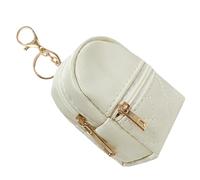 CLOTHBAG Petit sac à dos porte-clés sac de rangement cosmétique pour femmes support rouge à lèvres organisateur de maquillage de voyage élégant, Couleur 3, Size 2.43x1.77x3.86inch