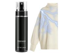 Clothes Anti-Static Spray - 100ml Travel Size Statics Removal Sprays, Anti-Statc Fabric Spray For Clothes, Sheets, Sweaters, Hair, Static Cling Eliminator For Laundry & Daily Use