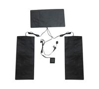Clothes Heating Pad, Waterproof Usb Warmer, 4.73x9.85in 3-Gear Adjustable Heater, Soft Flexible Fabric, Quick Heat Function for Winter Pants Knees Fishing Camping Home Hiking Use