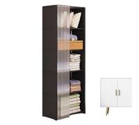 Clothes Storage Cabinet - Fabric Cover Organizer, Garment Hanging Stand | Space-Saving Wardrobe Closet System, Foldable Clothing Rack Solution, Best Use Case for Dorm Rental House Laundry Room