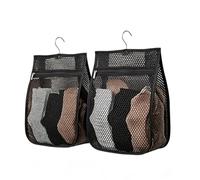 Clothespin Bag, Laundry Peg Organizer, Clothes Pin Storage Bag for Home | 2 Piece Mesh Design, Laundry Peg Organizer Pouch, Portable Storage, for Apartment Garage Balcony Laundry Garden Travel
