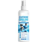 Clothing Cooling Spray - 100ml Instant Refresh Mist | Quick Dry Cooling Sp