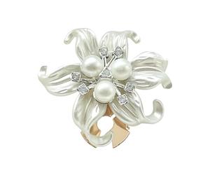 Clothing Cufflink | 4.5x4.5cm Flower Shape Clothes Attachment - Diverse Matching Core Shirt Cufflink Button | For Wedding Festive Event Formal Gathering Commuting Daily Wear Gentlemen Ladies