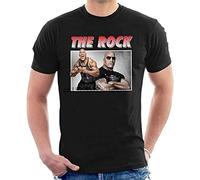 Clothing Dwayne The Rock Johnson Montage Mens T Shirt