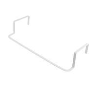 Clothing Rack Wall Mounted - Heavy Duty Iron Organizer for Clothes | Modern No Drilling Storage Shelf with Multi-Layer Hooks, Heater Compatible for Home Bedroom Living Room Underwear Sock Scarf Winter