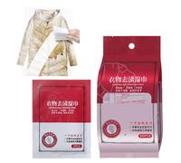 Clothing Stain Removal Wet Wipes | Instant Cleaner Works | Individual Wrapped Wipes Stain Remover for Clothes, Down Jacket Stain Removal Wipes,Emergency Stain Rescue Stain Remover (1Box)
