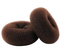 clothobeauty 2 pièces taille XL cheveux chignon donut Maker, Style Bague Chignon, femmes Chignon Cheveux Donut Chignon, Cheveux Shaper cheveux chignon donut
