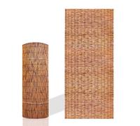 Clôture À Lattes En Bambou Naturel, Rouleau De Criblage For Jardin Extérieur, Protection Contre Le Vent Et Le Soleil, Bouclier De Confidentialité For Jardin, Panneau De Clôture(H4xL23ft(122x700cm))