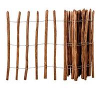 Clôture de Jardin Lattis Bois de Noisetier Imprégné 60x500 cm Bordure vidaXL