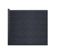 Clôture à poser H 156 cm - Kit de 6 lames en composite + 1 poteau anthracite - ENOLA