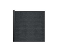 Clôture à poser H 181 cm - Kit de 7 lames en composite + 1 poteau ganthracite - ENOLA