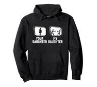 Clôture Amusante pour Votre Fille, ma Fille, frère Sweat à Capuche