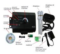 Cloture anti fugue - T'CHOUPIN - electrique pour 2 chiens