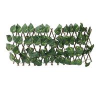 Clôture artificielle Clôtres, clôture extensible Clinivure Écran de protection du soleil Protection topiaire Plant de haies décorative Panneau d'escrime de lierre pour le jardin (Epipremnum aureum