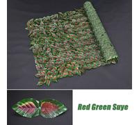 Clôture Artificielle en Faux Cuir oral elu,Haie de Lierre,Écran de Confidentialité,Panneau d'Extérieur,Décoration de délégations et d'Arrière-Cour - Type Red perilla leaf-1m x 1m #B