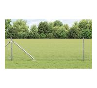 Vidaxl Clôture En Fil Soudé Avec 13 Piquets À Piquer 0.6x25 M Acier Galvanisé