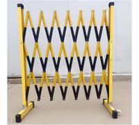 Clôture Bcade extensible Barrière rétractable pour chantiers de construction et hôpitaux avec roulettes Solutions de sécurité FRP durables Système de contrôle de foule portable