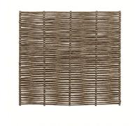 Clôture Bois En Noisetier Tressé - 100% Naturel - Poteaux Non Inclus - Hauteur 180 X Largeur 120 Cm