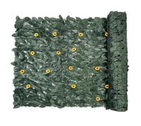 Clôture brise-vue en lierre résistant aux UV | Brise-vue pour balcon, chambre à coucher, chambre, jardin, appartement, arrière-cour, extérieur, terrasse