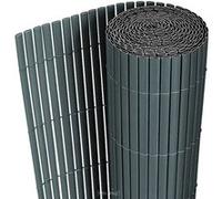 [neu.haus] Brise-Vue Palissade en PVC Extérieur Clôture Réglable Résistant aux Intempéries Intimité pour Jardin Terasse Cache Balcon Anti-Moisissure Protection Renforcé Solide Gris 200 x 300 cm