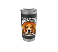 Clôture Bypass Beagle Nose Had A Better Idea Drôle Gobelet isotherme en acier inoxydable double paroi