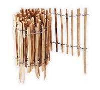 Clôture de 5 m Rollboarder de 60 cm Clôture de jardin en bois de noisetier