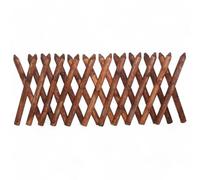 Clôture de chasse en bois de conifère de 80 cm de hauteur | Clôture ciseau en pin imprégné KDI | Éléments de clôture en bois pré-montés | Clôture en bois durable et stable | Pour jardin, terrain et