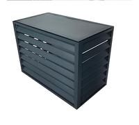 Clôture de climatiseur, couvercles de radiateur, couvertures de plantes, pour unités extérieures, support extérieur, masquer le climatiseur, réduction du bruit, applicable à l'unité extérieure du