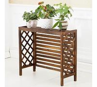Clôture De Climatiseur En Bois, Garde-corps Décoratif For Climatiseur Extérieur, Couvercle De Climatiseur, Poubelle, Support De Fleurs, Grille De Protection For Climatiseur Et Pompe À Chaleur (Size :