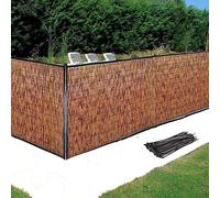 Clôture de jardin - 1 x 2 m - Clôture de piscine pour plantes - Barrière d'intimité extérieure - Clôture décorative de jardin - Durable et résistante aux intempéries - Idéale pour l'aménagement