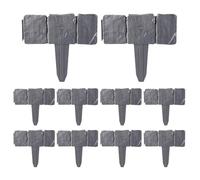 Clôture De Jardin | 10 Pièces Déco Extérieure Résistantes Aux UV Et Intempéries,Panneaux de Clôture Extérieure pour Cour,pour Pelouse Paysage Patio Chemin Parterre de Fleurs Gazon