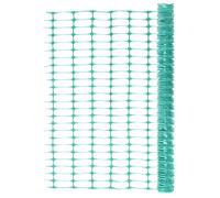 Clôture de jardin, 30 m, vert, filet de protection en polyéthylène haute densité pour jardin, chantier, clôture temporaire pour le contrôle de la circulation, barrière flexible pour animaux, 100 g/m²