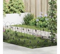 vidaXL Clôture de jardin Treillis 307 x 54,5 x 0,3 cm Vert – Look moderne, matériaux durables