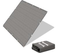 Clôture De Jardin 75 X 180 Cm Lumière Transparente Protection Contre Le Vent Et Les UV, Couverture De Clôture Garde-Corps Bouclier avec Serre-câbles pour L’extérieur, L’arrière-Cour, La Ter