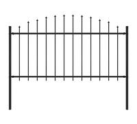 Clôture de Jardin à Dessus en Lance Acier Panneau Ferme Multi-taille vidaXL