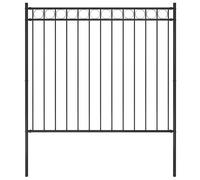 Clôture de Jardin Acier Barrière Frontière Extérieur Multi-taille vidaXL