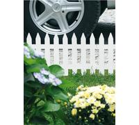 Prosperplast IPLSU Clôture en Plastique Blanc