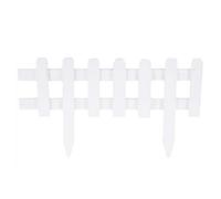 Clôture de jardin décoratif,Bords de clôture amovibles de 6 pièces pour cour - Bordure extérieure pour jardin, pelouse, cour, parterre de fleurs, clôture décorative pour mariage Delr