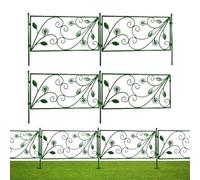 Clôture de jardin décorative - Petite clôture de jardin, clôture de jardin, clôture de jardin décorative, clôtures pour chiens pour la cour, bordure paysagère, treillis de jardin