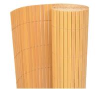 Clôture de jardin Double face PVC 90 x 300 cm Jaune - VIDAXL