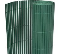 Clôture de jardin double face PVC 90x300 cm Vert