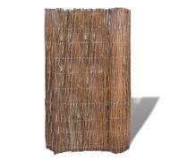 Clôture De Jardin En Branche De Saule