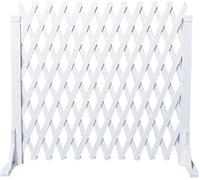 Clôture de Jardin en Treillis de Plantes en Bois, Portail Extensible et Pliable, écran Extensible autoportant Robuste